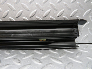 W201 Baby Benz front left door sill trim black used OEM