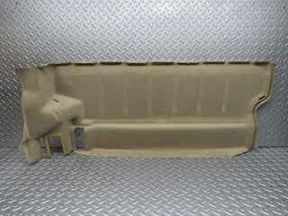 R129 SL fuel tank cover carpet beige used OEM