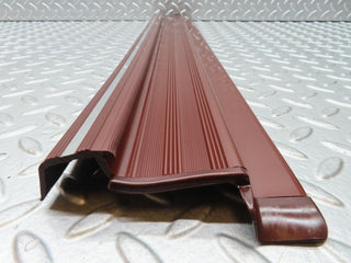 21485 Mercedes-Benz W126 300SE Front Left Door Sill Cover Burgundy Red