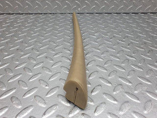 W126 front left door interior trim beige used OEM