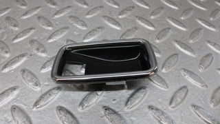 W109 chrome frame for door opener left used OEM