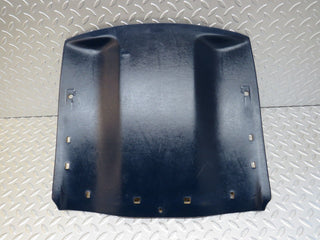 W123 Coupe front right seat rear cover blue used OEM