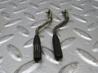 W123 front door lock knob pair used OEM