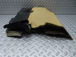 W123 under dash panel left side beige used OEM