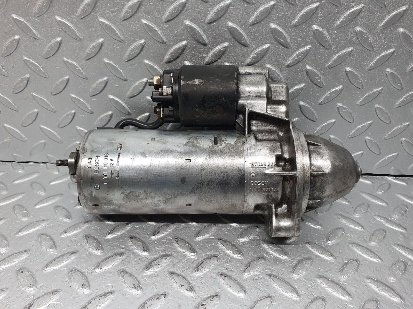 41065 Mercedes-Benz W126 300SE Starter Motor Bosch 000110016 1005821128