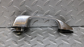 W109 rear left door chrome handle used OEM