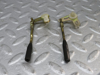 W201 Baby Benz rear door lock knob pair used OEM