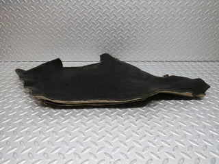 W124 Cabriolet centre console carpet left side black used OEM