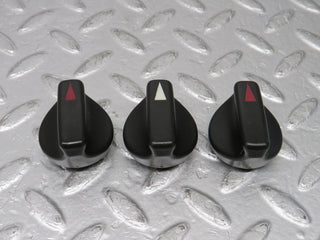 W201 Baby Benz heater control knob set used OEM