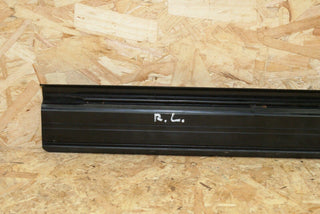 W123 door sill trim cover rear black used OEM
