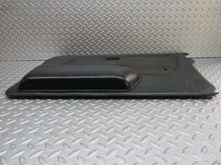 W123 Wagon front right door card black used OEM