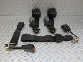 36758 Mercedes-Benz W201 190E 2.0L Rear Seat Belt & Buckle 1268601886 2018605685 2018606069
