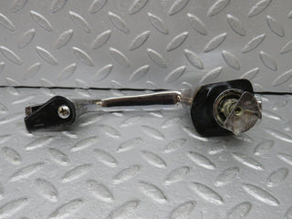 W108 front right chrome door handle no key used OEM