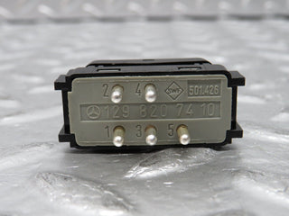 W124 Wagon rear windscreen defroster switch used OEM