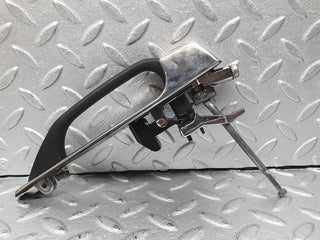 W123 front left door exterior handle used OEM