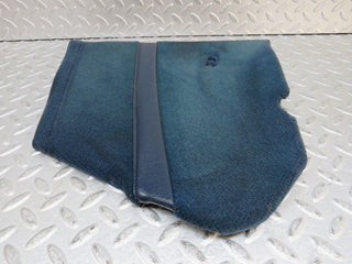 W109 front left kick panel blue used OEM
