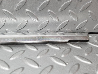 W126 rear right door chrome moulding trim used OEM