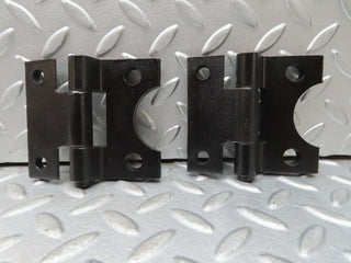 W116 front left door hinges used OEM