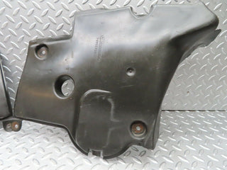 W140 Coupe engine bay undertray cover pair used OEM