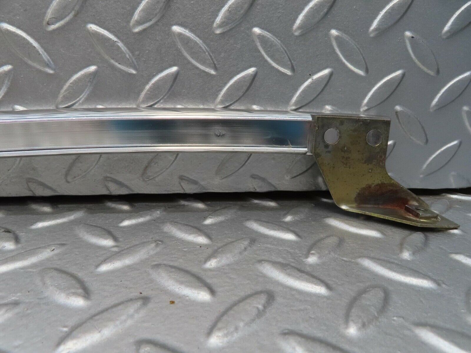 15436 Mercedes-Benz W123 230E Rear Right Door Rear Chrome Window Channel