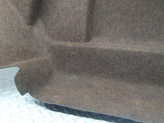 W126 trunk cover panel right side brown used OEM