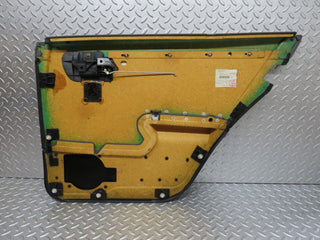 W202 rear left door card used OEM