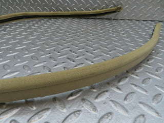 15517 Mercedes-Benz W123 230E Rear Right Cloth Covered Door Seal Cream