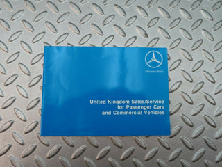 5625 Mercedes-Benz United Kingdom Sales/Service Brochure