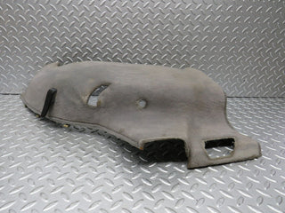 W124 Wagon trunk panel cover left grey used OEM