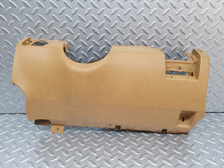 W124 under dash panel right side palomino used OEM