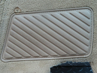 W124 centre console carpet right side beige used OEM