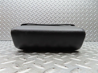 C140 rear folding arm rest black leather used OEM