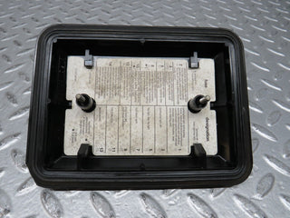 W123 fuse box cover lid used OEM