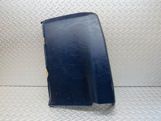 R129 SL front left seat back cover blue used OEM