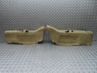 R129 SL rear floor cross member mat carpet cream used OEM