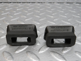 39767 Mercedes-Benz R129 320SL Coupe Door Check Strap Rubber Seal 2x 2017270430