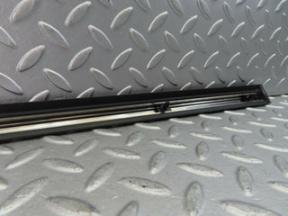 W116 front left door centre moulding trim used OEM