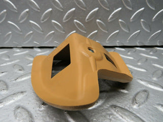 W123 Wagon rear seat latch cover right palomino used OEM