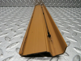 S123 Wagon rear left door sill trim palomino used OEM