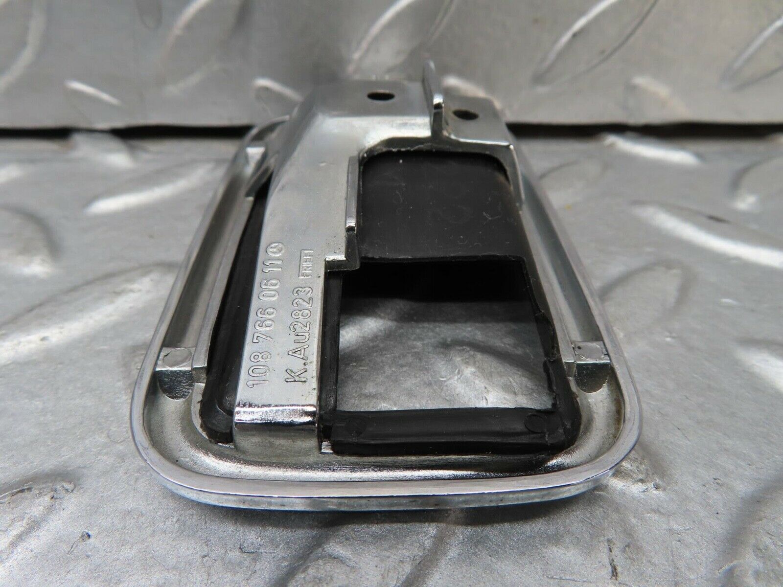 7053 Mercedes-Benz W123 230E Chrome Frame For Door Opener Right 1087660611