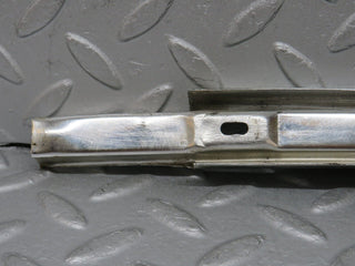 W108 rear right door chrome window channel used OEM