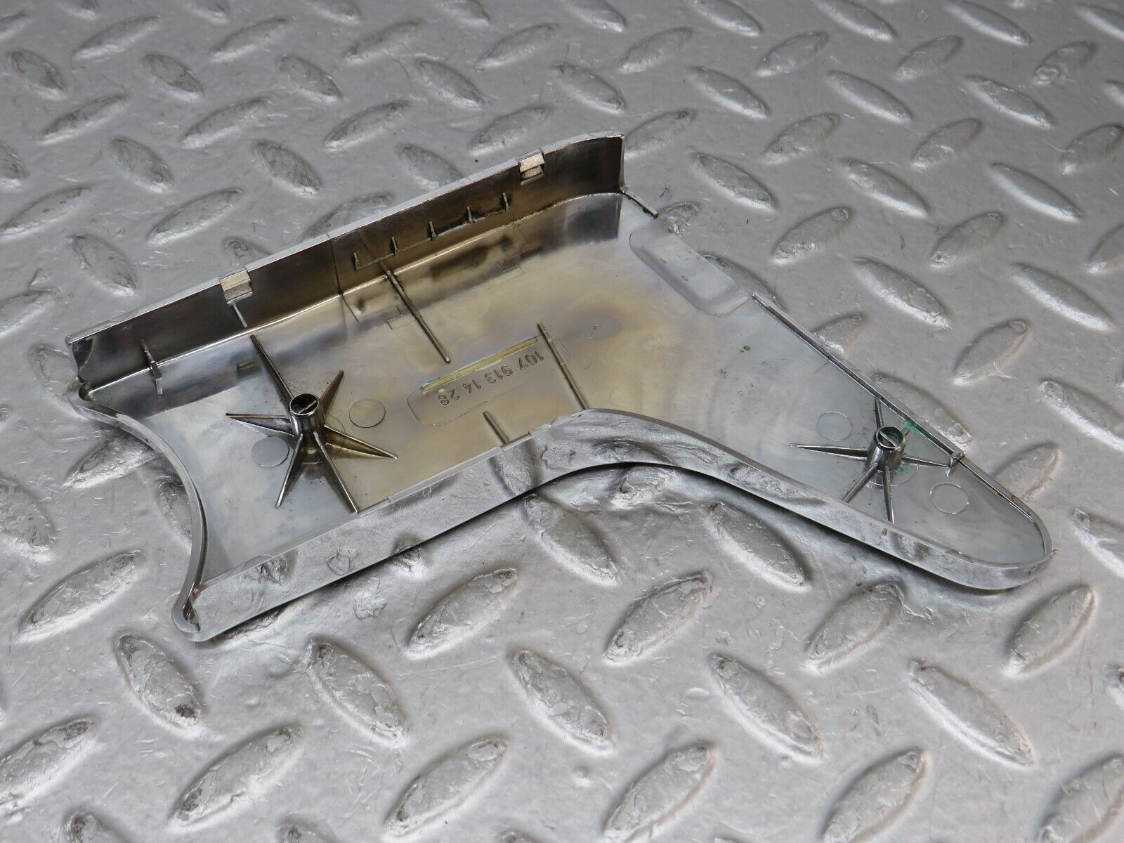 35658 Mercedes-Benz R107 280SL  Seat Hinge Chrome Cover 1079131428