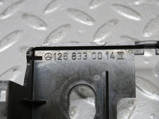 34430 Mercedes-Benz C126 380SEC Coupe Heater Control Switch Bracket 1268330014