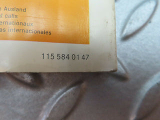 5621 Mercedes-Benz Workshop Directory Europe Brochure 1155840147