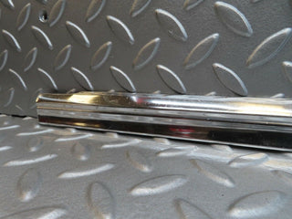 W108 rear left door chrome moulding trim used OEM