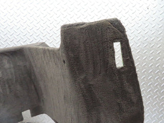 R129 SL rear left wall carpet grey used OEM