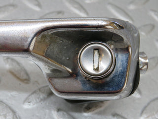 W108 chrome door handle front left used OEM