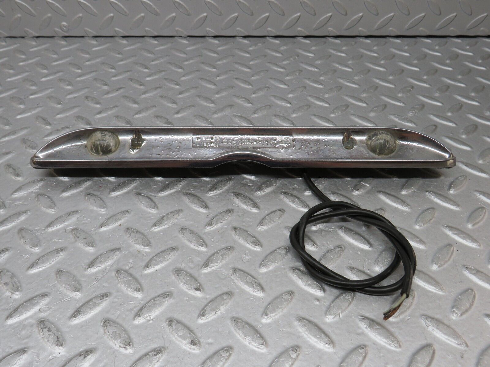 35829 Mercedes-Benz W108 number Plate Light Trunk Lid Chrome