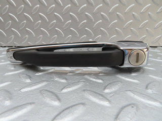 W123 front right exterior door handle used OEM