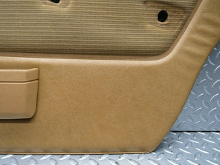 W123 Wagon rear right door card palomino used OEM
